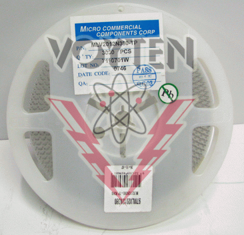 97MLV2012N380-TP Varistor by Micro Commercial Components