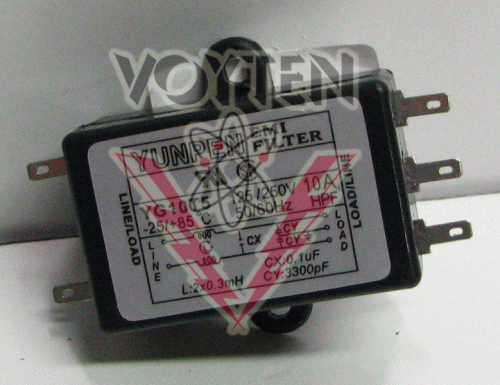 81YG10T5 EMI Filters by Yunpen