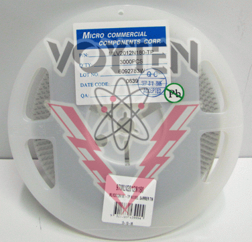 MLV2012N180-TP by Micro Commercial Components