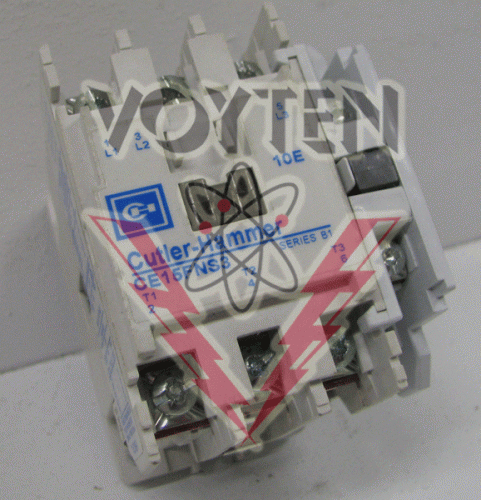 CE15FNS3AB Contactor by Eaton, Cutler Hammer or Westinghouse