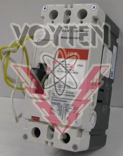 FD2225KLS23 Circuit Breaker by Eaton, Cutler Hammer or Westinghouse