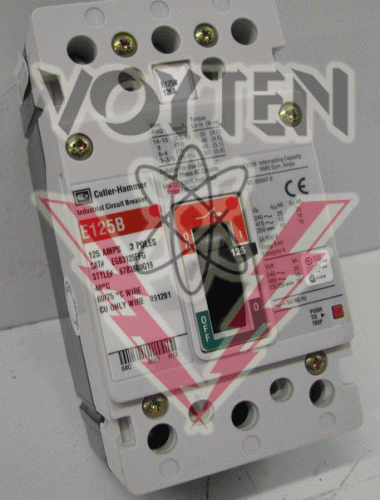 EGB3125FFG Circuit Breaker by Eaton, Cutler Hammer or Westinghouse