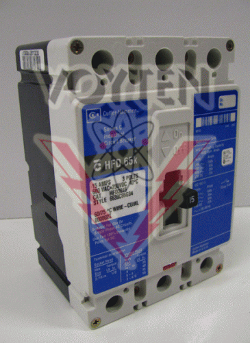 HFD3015 Circuit Breaker by Eaton, Cutler Hammer or Westinghouse