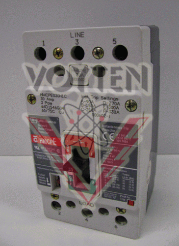 HMCPE030H1C Circuit Breaker by Eaton, Cutler Hammer or Westinghouse