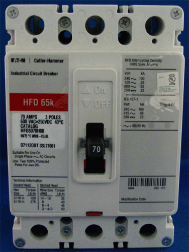 HFD3070H08 Circuit Breaker
