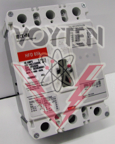 HFD3040 Circuit Breaker by Eaton, Cutler Hammer or Westinghouse