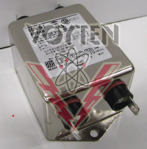10S1 EMI Filter by Corcom