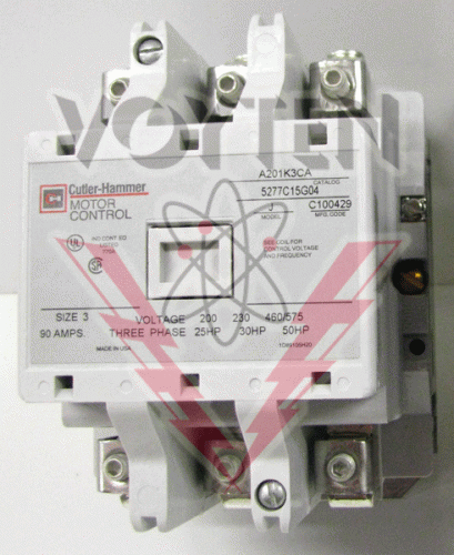 A201K3CA Contactor by Eaton, Cutler Hammer or Westinghouse