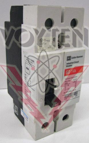 GD2040 Circuit Breaker by Eaton, Cutler Hammer or Westinghouse