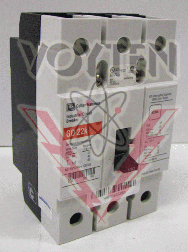 GD3100 Circuit Breaker by Eaton, Cutler Hammer or Westinghouse