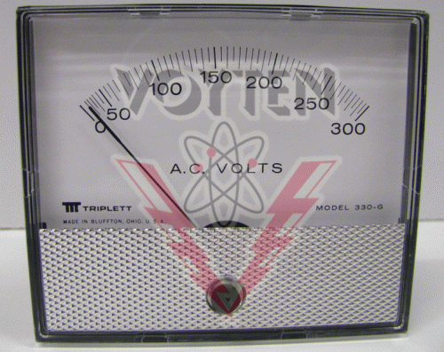 330-G 0-300ACV Volt Meter by Triplett