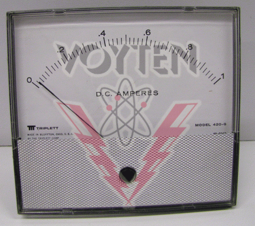 420-G 0-1DCA Amp Meter by Triplett
