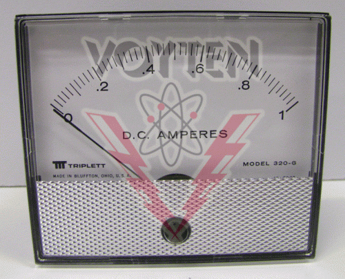 320-G 0-1DCA Amp Meter by Triplett