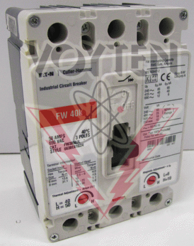 FW3050JL Circuit Breaker by Eaton, Cutler Hammer or Westinghouse