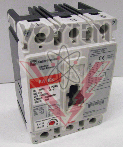 FW3020L Circuit Breaker by Eaton, Cutler Hammer or Westinghouse