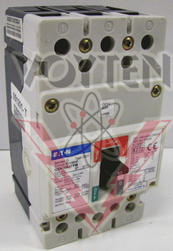 GEH3063FFM Circuit Breaker by Eaton, Cutler Hammer or Westinghouse