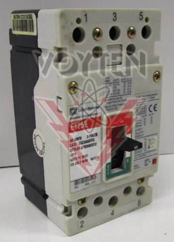 EGE3060FFG Circuit Breaker by Eaton, Cutler Hammer or Westinghouse