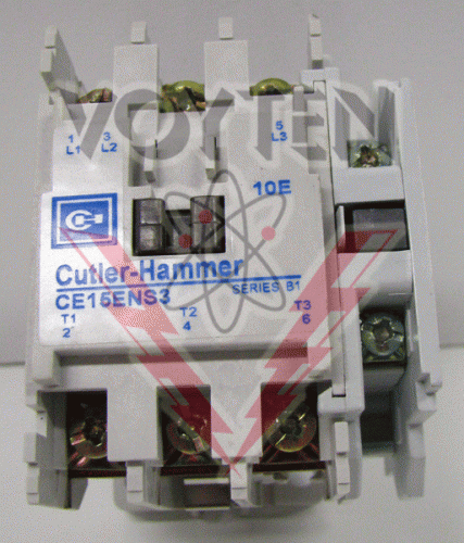 CE15ENS3 Contactor by Eaton, Cutler Hammer or Westinghouse