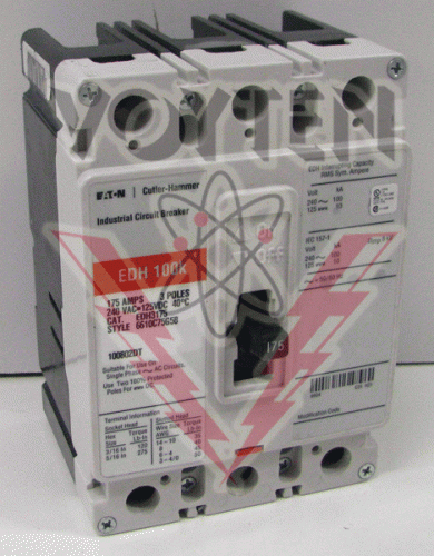 EDH3175 Circuit Breaker by Eaton, Cutler Hammer or Westinghouse