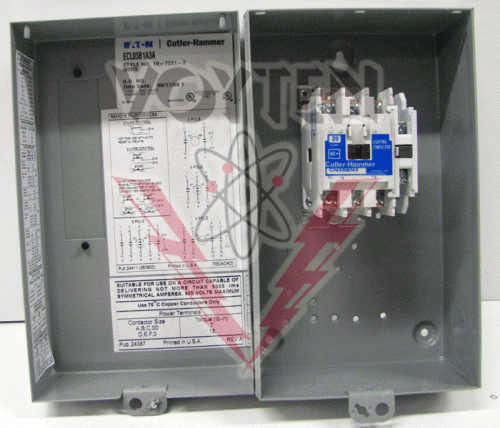 ECL03B1A3A Contactor by Eaton, Cutler Hammer or Westinghouse