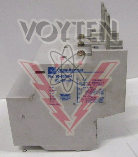 10-6530-4 Relay by Eaton, Cutler Hammer or Westinghouse