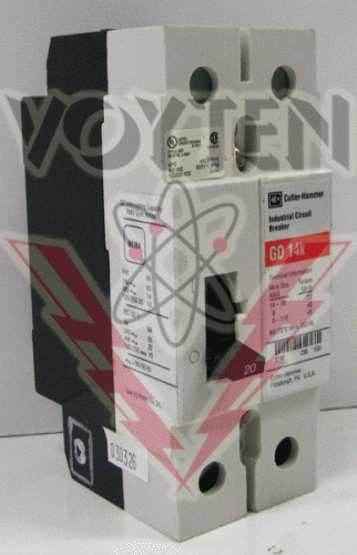GD2020 Circuit Breaker by Eaton, Cutler Hammer or Westinghouse