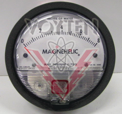 2008C Pressure Gauge by Dwyer