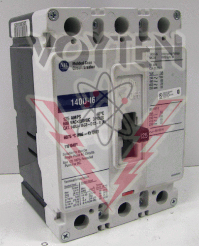 140U-I6C3-D12-S Circuit Breaker by Allen Bradley