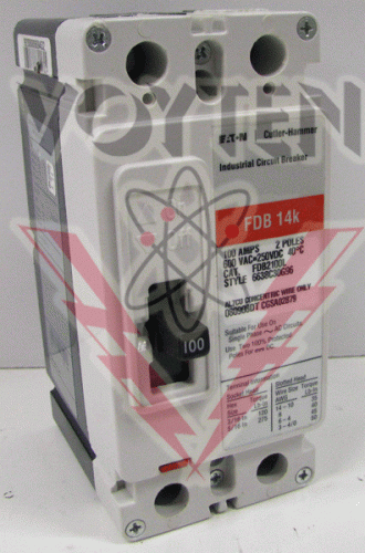 FDB2100L Circuit Breaker by Eaton, Cutler Hammer or Westinghouse