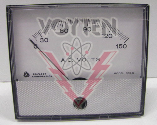 320-G 0-150ACV Voltmeter by Triplett