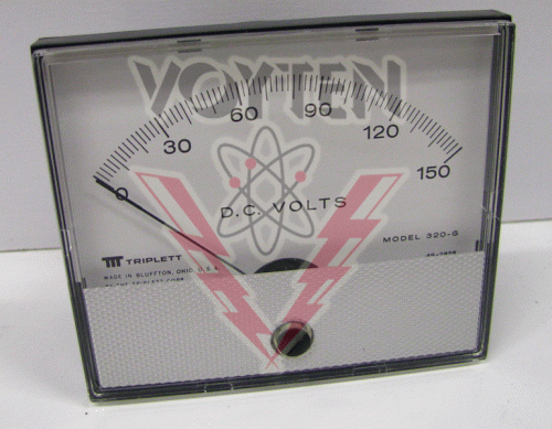320-G 0-150DCV Voltmeter by Triplett