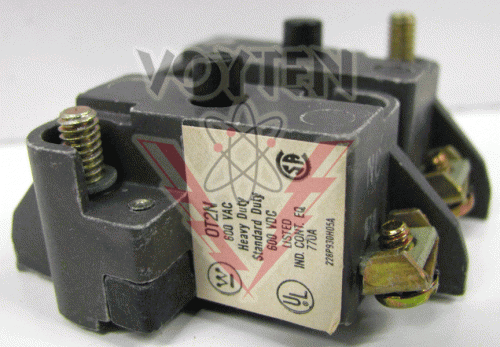 0T2N Contact Block by Eaton, Cutler Hammer, and Westinghouse