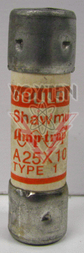 A25X10 Fuse by Gould