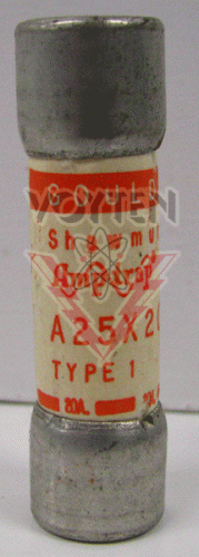 A25X20 Fuse by Gould