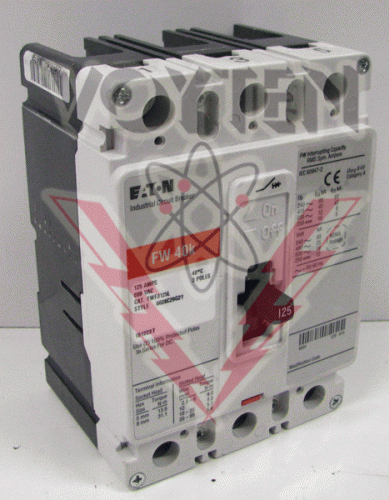 FWF3125L Circuit Breaker by Eaton, Cutler Hammer or Westinghouse