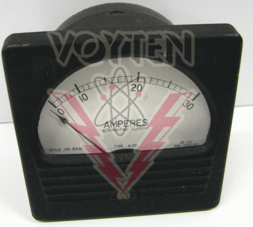 409C676A33R Ammeter by Eaton, Cutler Hammer, and Westinghouse