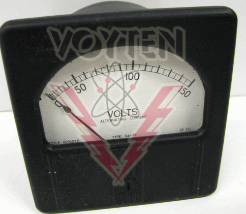 1159027B Volt Meter by Eaton, Cutler Hammer, and Westinghouse