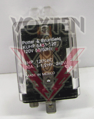 KUHP-5A51-120 Relay by Potter Brumfield