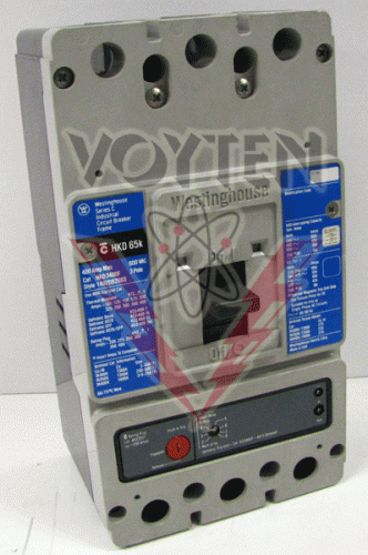HKD3400 with KS3400T Trip Unit Circuit Breaker by Eaton, Cutler Hammer or Westinghouse