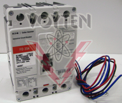 FD3050B06 Circuit Breaker by Eaton, Cutler Hammer or Westinghouse