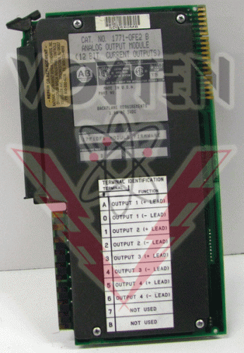 1771-0FE2 Output Module by Allen Bradley
