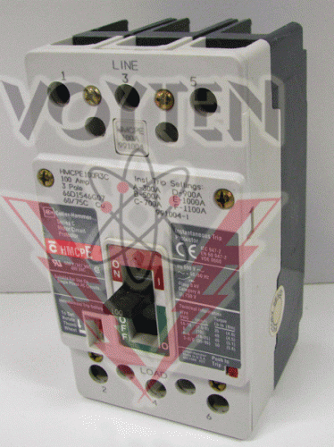 HMCPE100R3C Circuit Breaker by Eaton, Cutler Hammer or Westinghouse