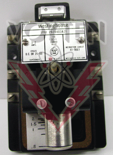 292B403A21 Relay by Eaton, Cutler Hammer, and Westinghouse