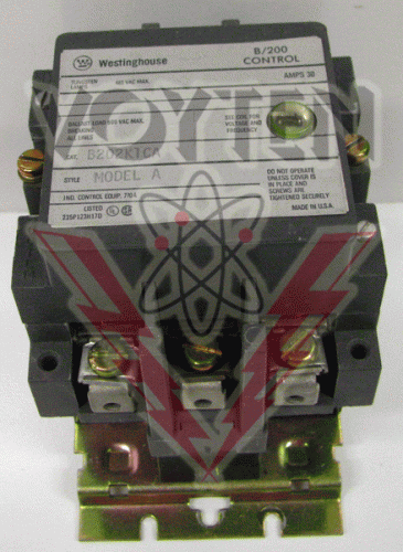 B202K1CA Contactor by Eaton, Cutler Hammer or Westinghouse