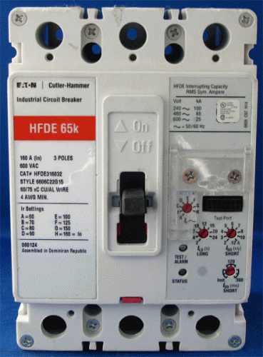 HFDE316032 w/ Ir 60-160 Trip Unit Circuit Breaker