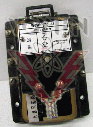 292B402A11 Relay by Eaton, Cutler Hammer, and Westinghouse
