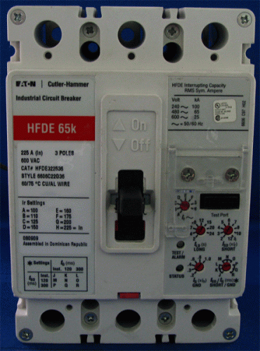 HFDE322536 w/ Ir 100-225 Trip Unit Circuit Breaker