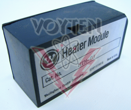 HTM-03 Overload Heater/Thermal Unit by Eaton, Cutler Hammer or Westinghouse