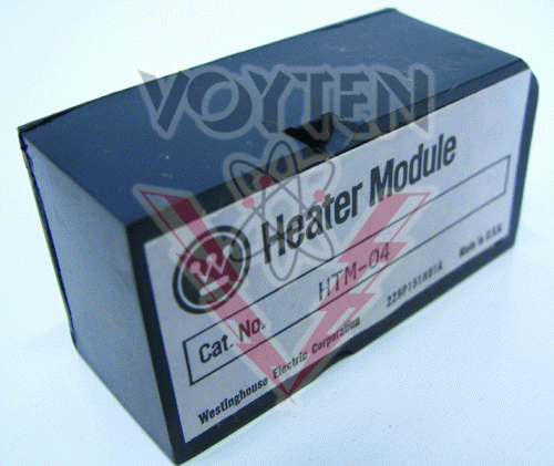 HTM-04 Overload Heater/Thermal Unit by Eaton, Cutler Hammer or Westinghouse