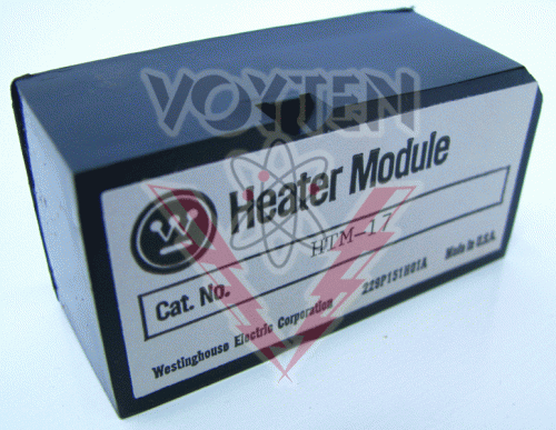 HTM-17 Overload Heater/Thermal Unit by Eaton, Cutler Hammer or Westinghouse